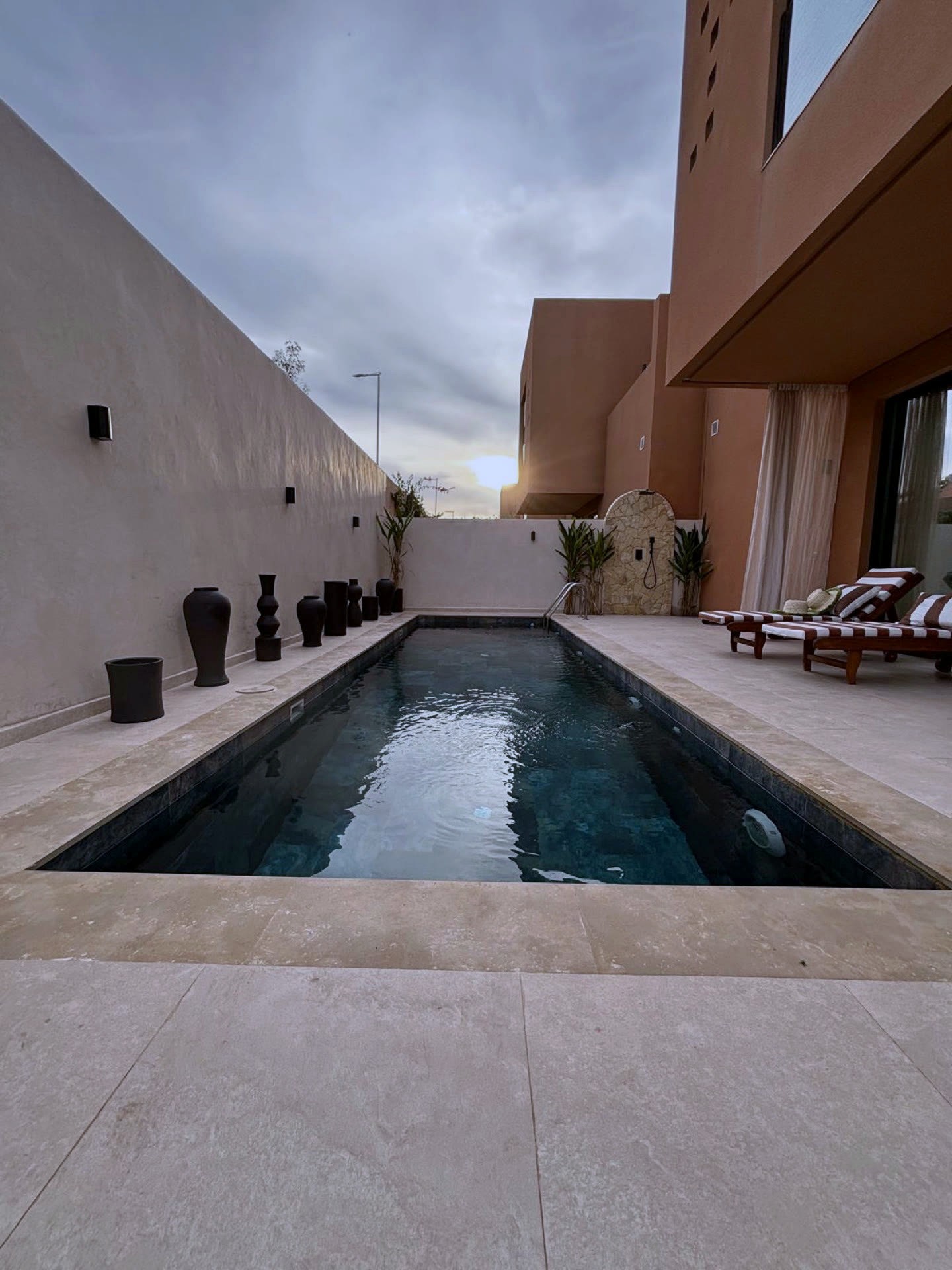 Piscine privée villa luxe Marrakech — Villa Camélia
